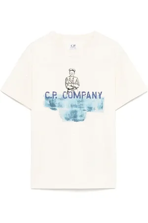 C.P. Company T-shirt à logo imprimé