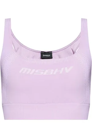 MISBHV Brassière de sport à logo imprimé