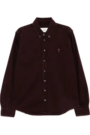 Ami Chemise à logo brodé