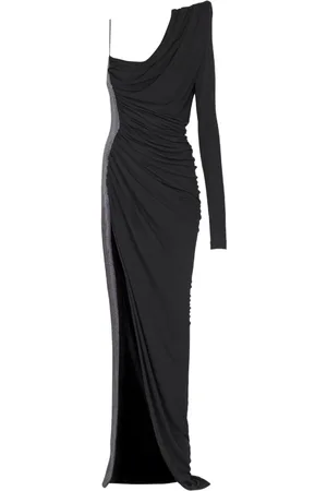 Balmain Robe Pagoda à une épaule