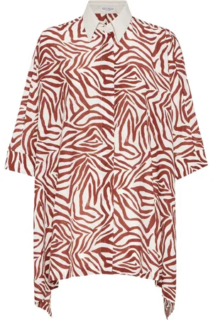 Brunello Cucinelli Chemise en soie