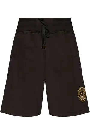 VERSACE Short à logo brodé