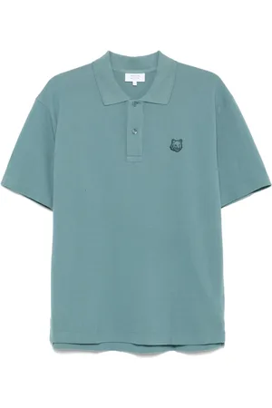 Maison Kitsuné Polo à patch Bold Fox Head