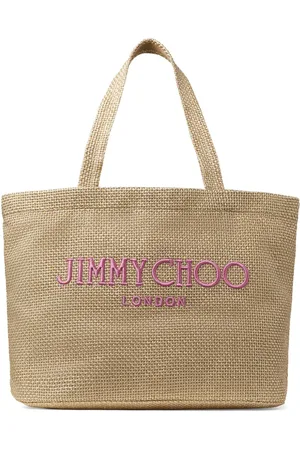 Jimmy Choo Sac cabas à logo brodé