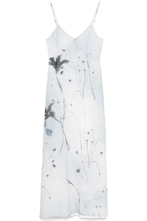 PESERICO SIGN Robe longue à fleurs
