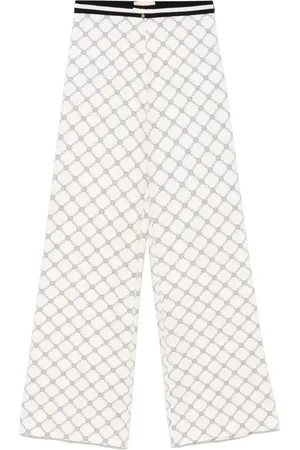 Elisabetta Franchi Pantalon à logo imprimé