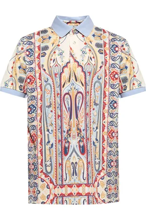 Etro Polo à motif cachemire