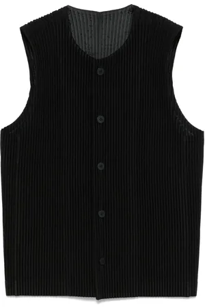 Issey Miyake Gilet Tailored Pleats 1