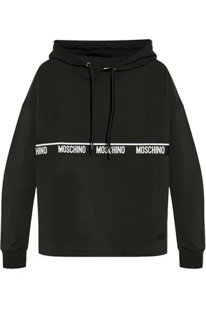 Moschino Hoodie à logo brodé