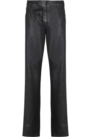 Balmain Pantalon à patch logo