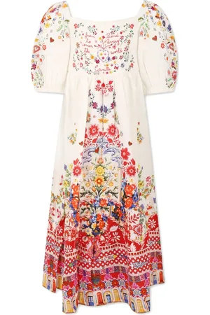 Camilla Robe à imprimé Faith Luck & Justice