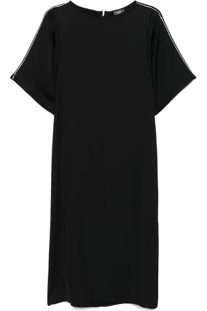 PESERICO SIGN Robe en satin à coupe mi-longue