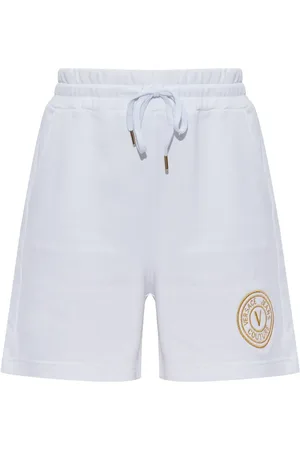 VERSACE Short à logo brodé