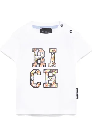 John Richmond T-shirt à logo imprimé