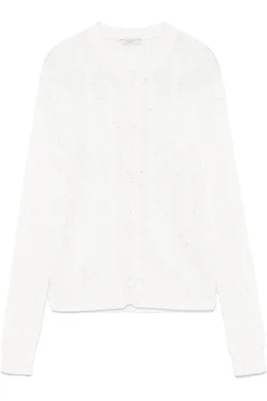 PESERICO SIGN Cardigan brodé de sequins