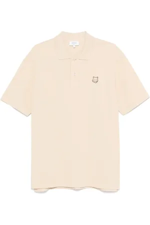 Maison Kitsuné Polo à patch Bold Fox Head