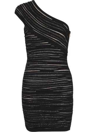Balmain Robe à paillettes