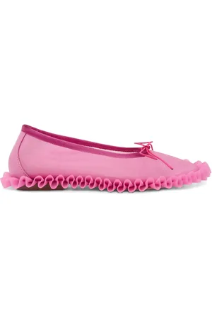 Simone Rocha Ballerines en mesh à volants