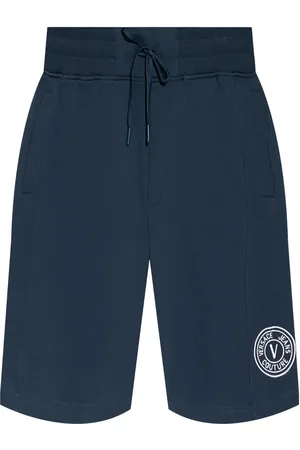 VERSACE Short de sport à logo brodé