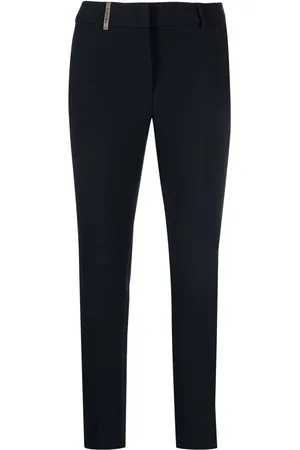 PESERICO SIGN Pantalon slim à coupe courte