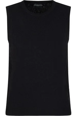 Armani Exchange Gilet à monogramme en jacquard