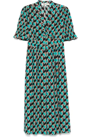 Diane von Furstenberg Robe mi-longue Erica
