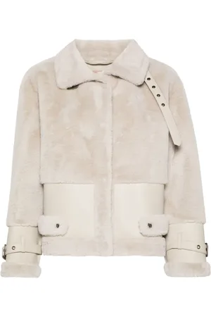 Twin-Set Veste en fourrure artificielle