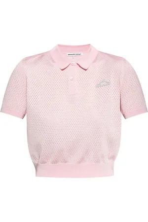 Alexander Wang Polo à logo imprimé