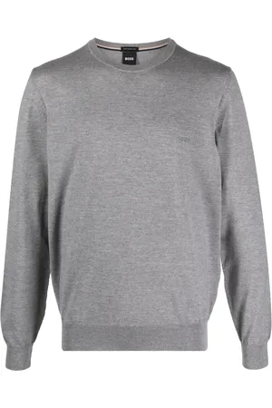 HUGO BOSS Pull fin en laine vierge