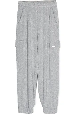 MONNALISA Pantalon métallisé à poches cargo