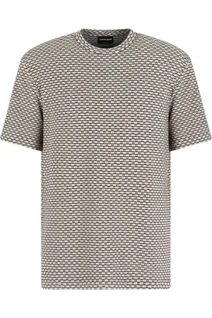 Giorgio Armani T-shirt à motif en jacquard