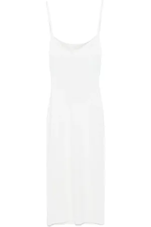 Serafini Robe sans manches à coupe mi-longue
