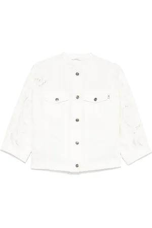 ERMANNO SCERVINO Veste à fleurs en dentelle