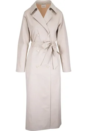 TWP Manteau en coton mélangé à boutonnière croisée