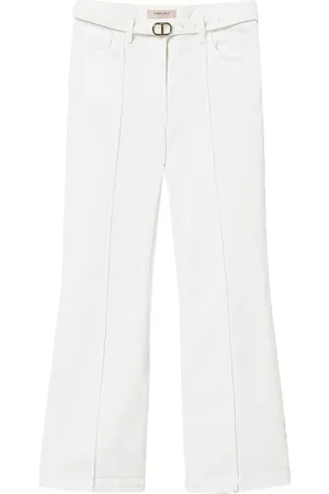 Twin-Set Pantalon à taille ceinturée