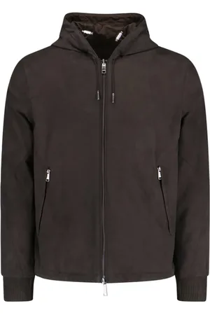 Ermenegildo Zegna Veste bomber en cuir