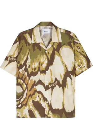 BONSAI Chemise Jungle à imprimé camouflage