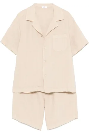 Il gufo Ensemble chemise-short en lin