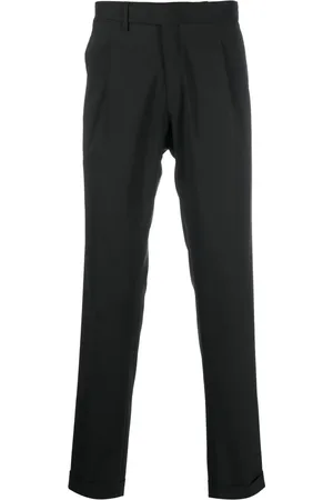 BRIGLIA Pantalon à fermeture décalée