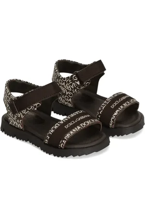 Dolce & Gabbana Sandales à logo imprimé