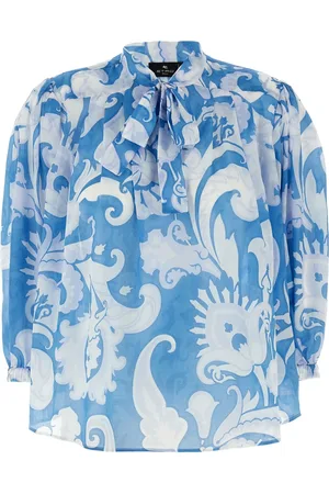 Etro Blouse à motif cachemire