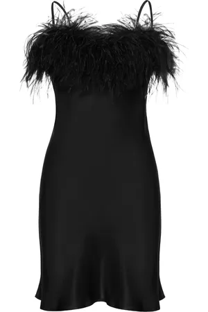 Sleeper Robe courte Boheme ornée de plumes