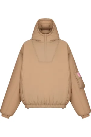 Monochrome Veste matelassée à capuche