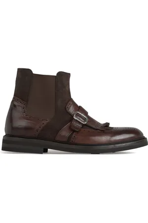 Green george Bottes en cuir