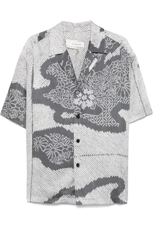 Feng Chen Wang Chemise à imprimé graphique