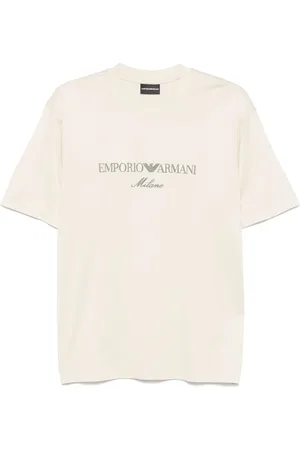 Emporio Armani T-shirt à logo brodé