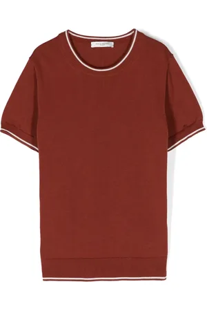 Paolo Pecora T-shirt à bords rayés