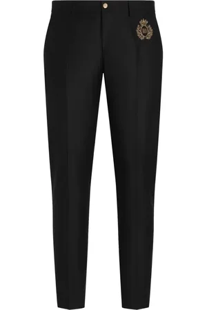 Dolce & Gabbana Pantalon à logo brodé