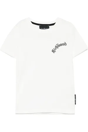 John Richmond T-shirt à logo imprimé