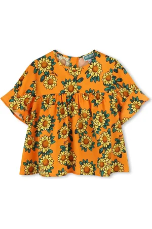 Kenzo Blouse à imprimé tournesol